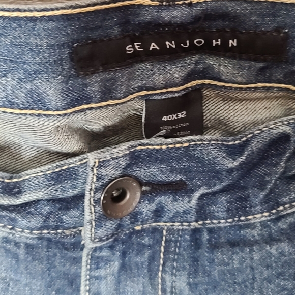 Sean John Men's Blue Jeans - Picture 2 of 5